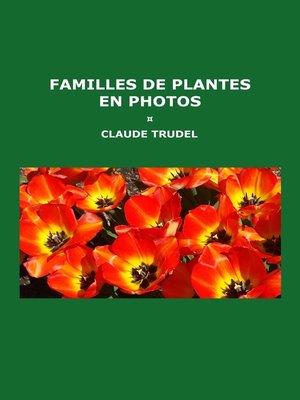 cover image of Familles de plantes en photos